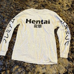 Super cool Hentai long sleeve Medium
